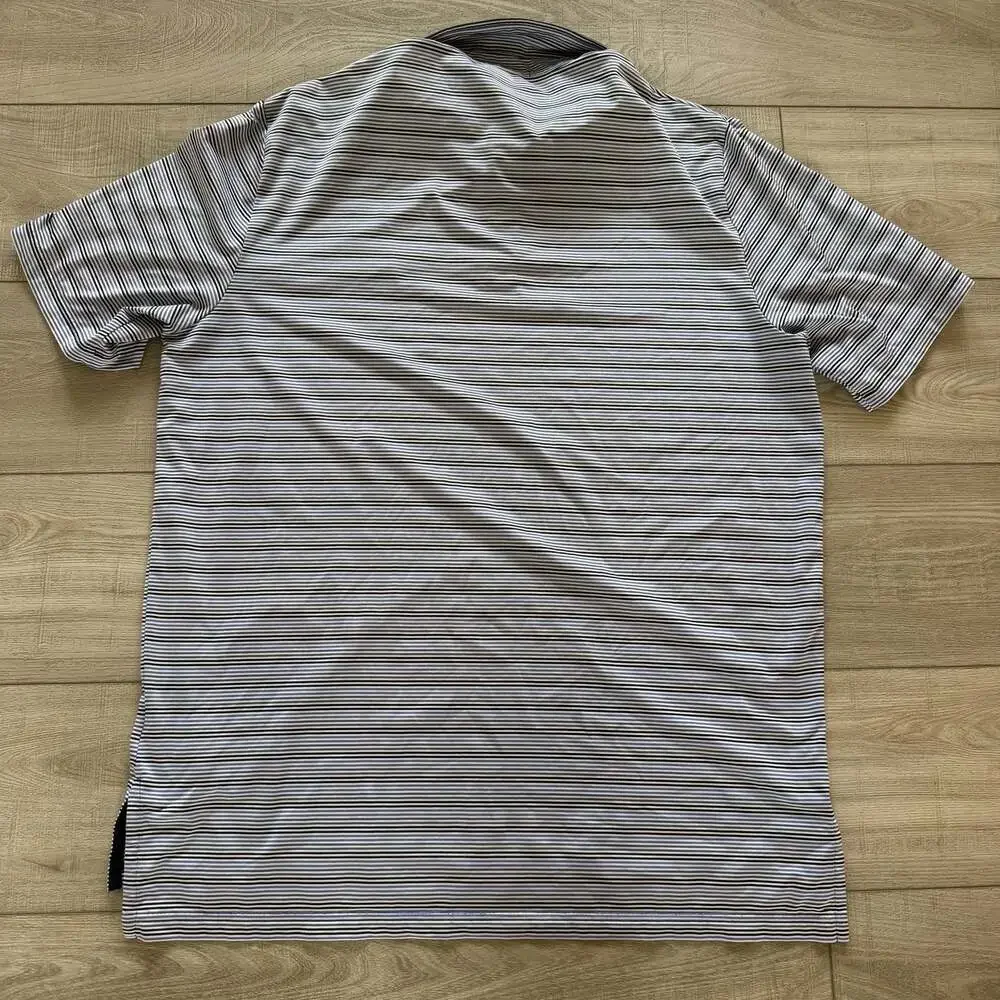 RLX Ralph Lauren Golf Polo Mens L Blue Gray